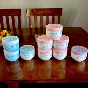 Ciroa body moisturizer and scrubs